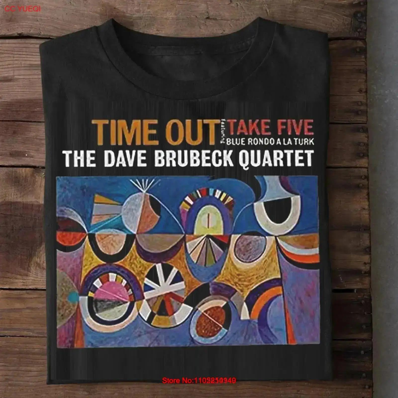 Vintage Fashion Jersey - Vtg Dave Brubeck Quartet Time Out
