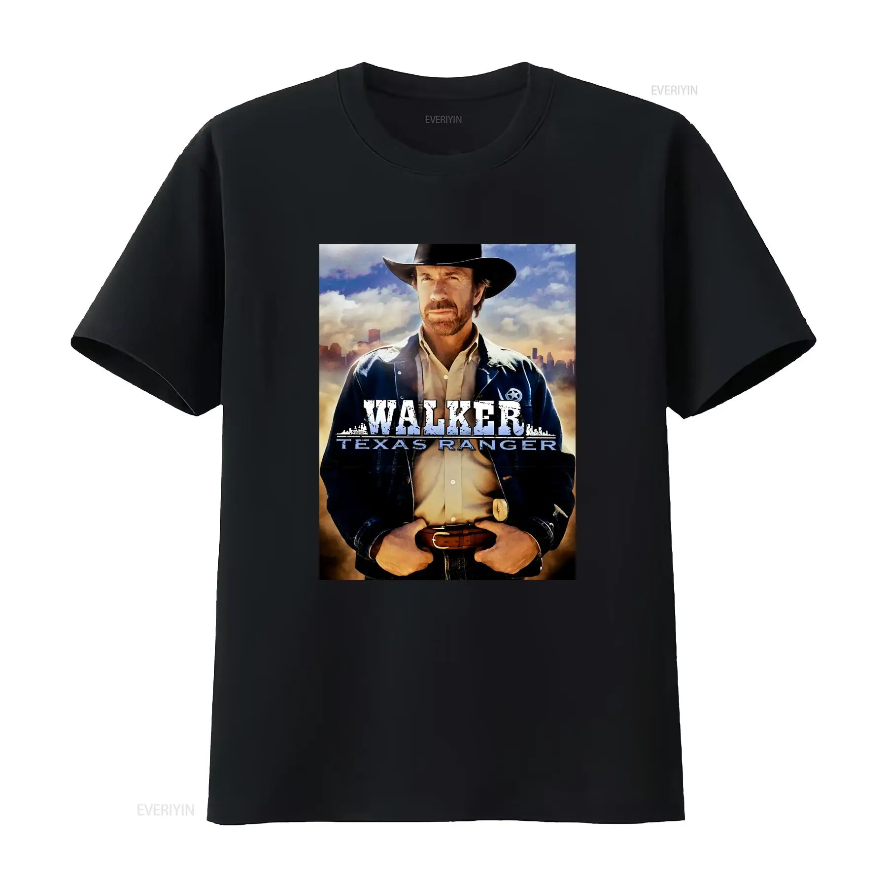 Vintage Fashion Jersey - Walker Texas Ranger Chuck Norris T