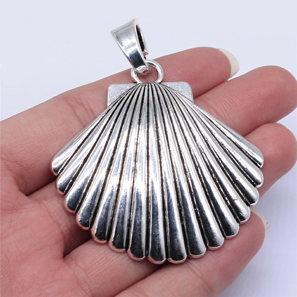 Vintage Fashion Blog - 1pcs 55x55mm Antique Silver Color Oversized