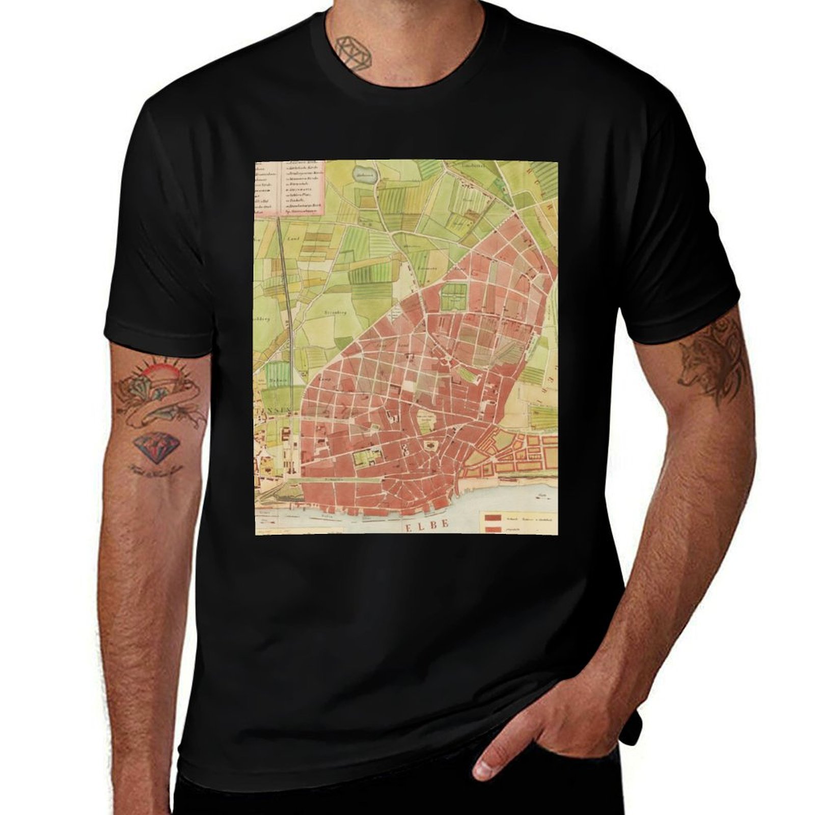Vintage Altona Hamburg Map (18 - Vintage Fashion Hamburg review and price