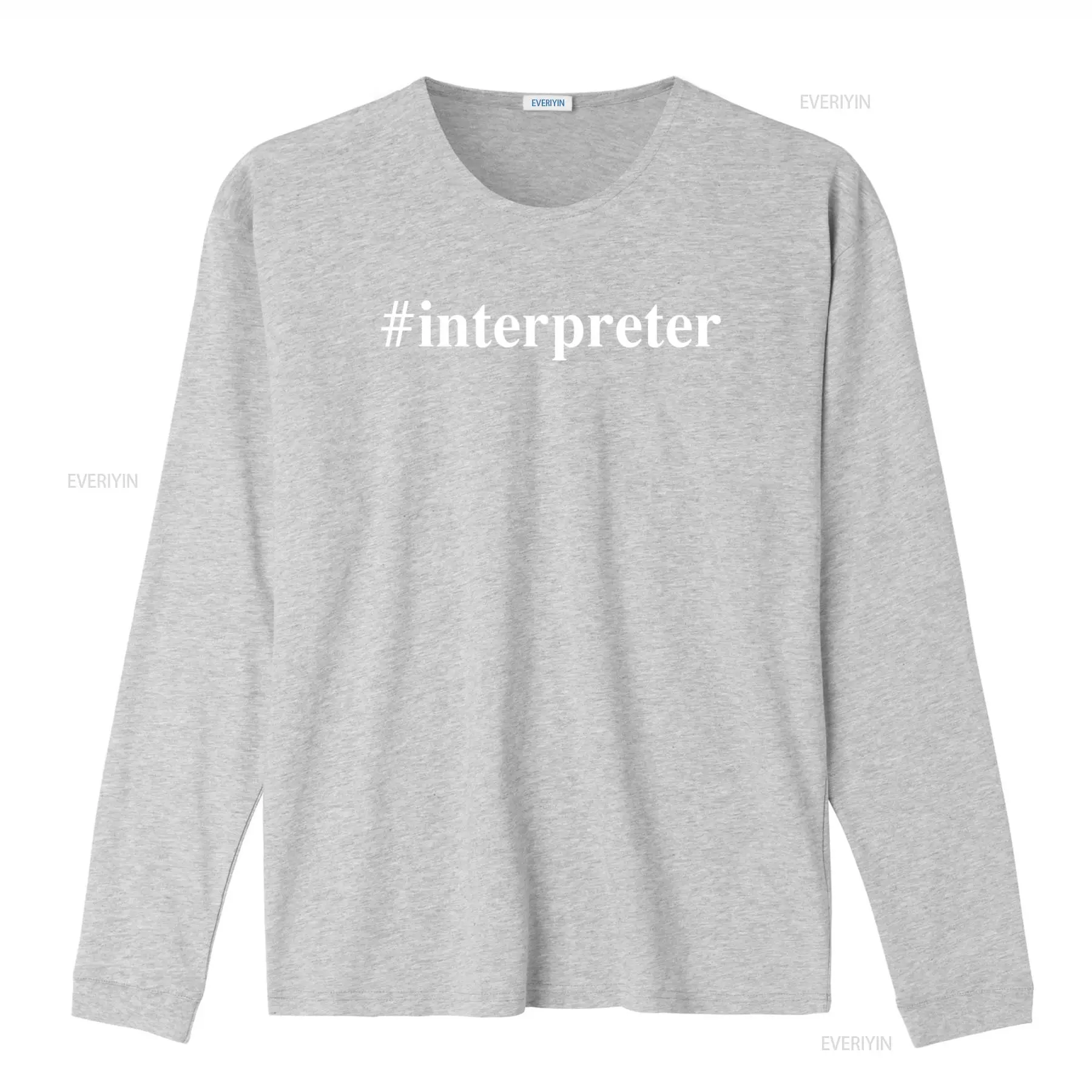 Interpreter T Shirt for Lingui - Vintage Fashion Hashtags review and price