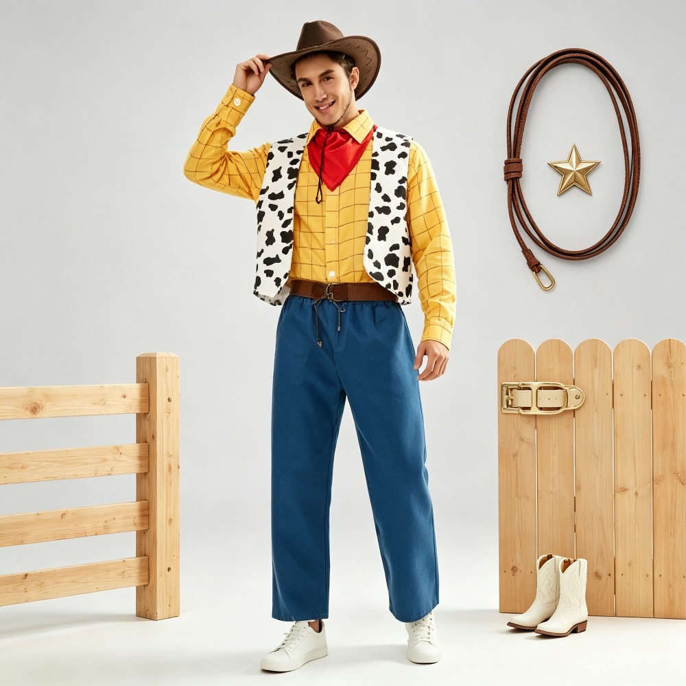 Vintage Western Cowboy Matchin - Vintage Fashion Outfits Men review and price