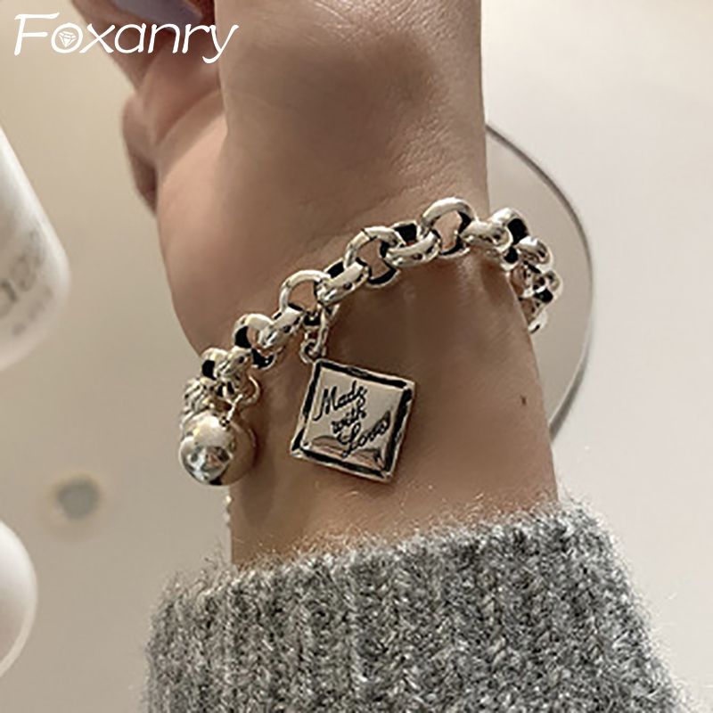 FOXANRY English Letter Tag Pun - Vintage Fashion Labels review and price