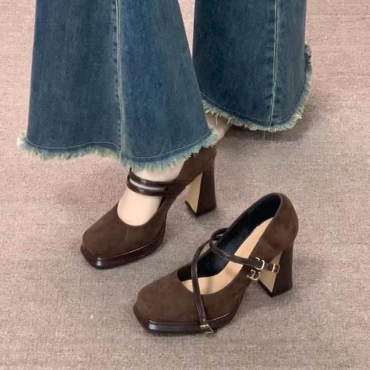 Vintage Thick High Women Mary  - Vintage Fashion Girl review and price