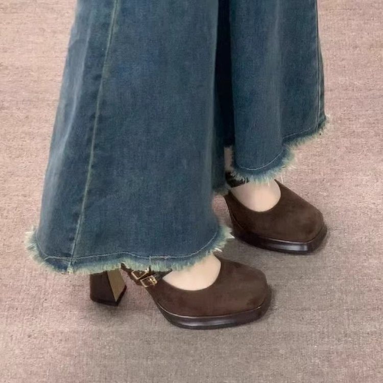 Vintage Thick High Women Mary  - Vintage Fashion Girl review and price