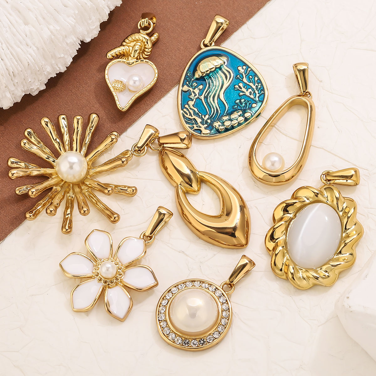 1Pcs 18K Gold Plated Stainless - Vintage Fashion Tumblr review and price