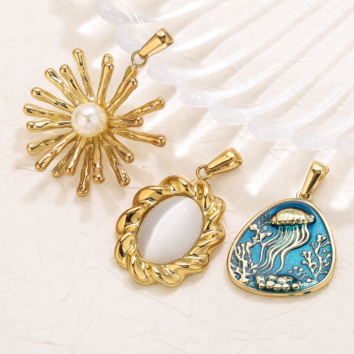 1Pcs 18K Gold Plated Stainless - Vintage Fashion Tumblr review and price