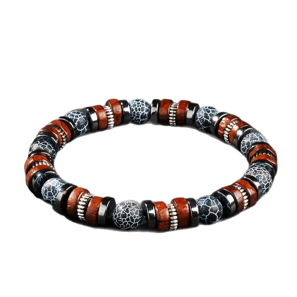 Weathered agate bracelet men n - Vintage Fashion Outfits Men review and price