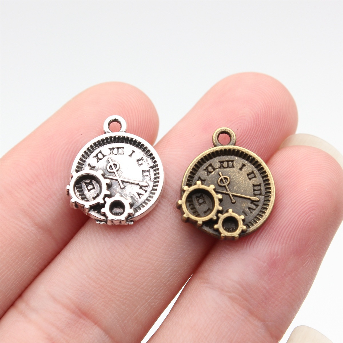 WYSIWYG 10pcs 16x14mm 2 Colors - Vintage Fashion Blog review and price