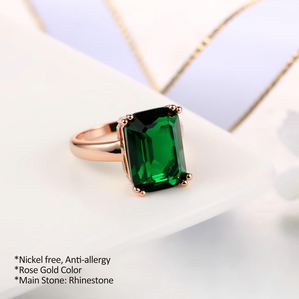 Double Fair Octagon Cut Green  - Vintage Fashion Faire review and price