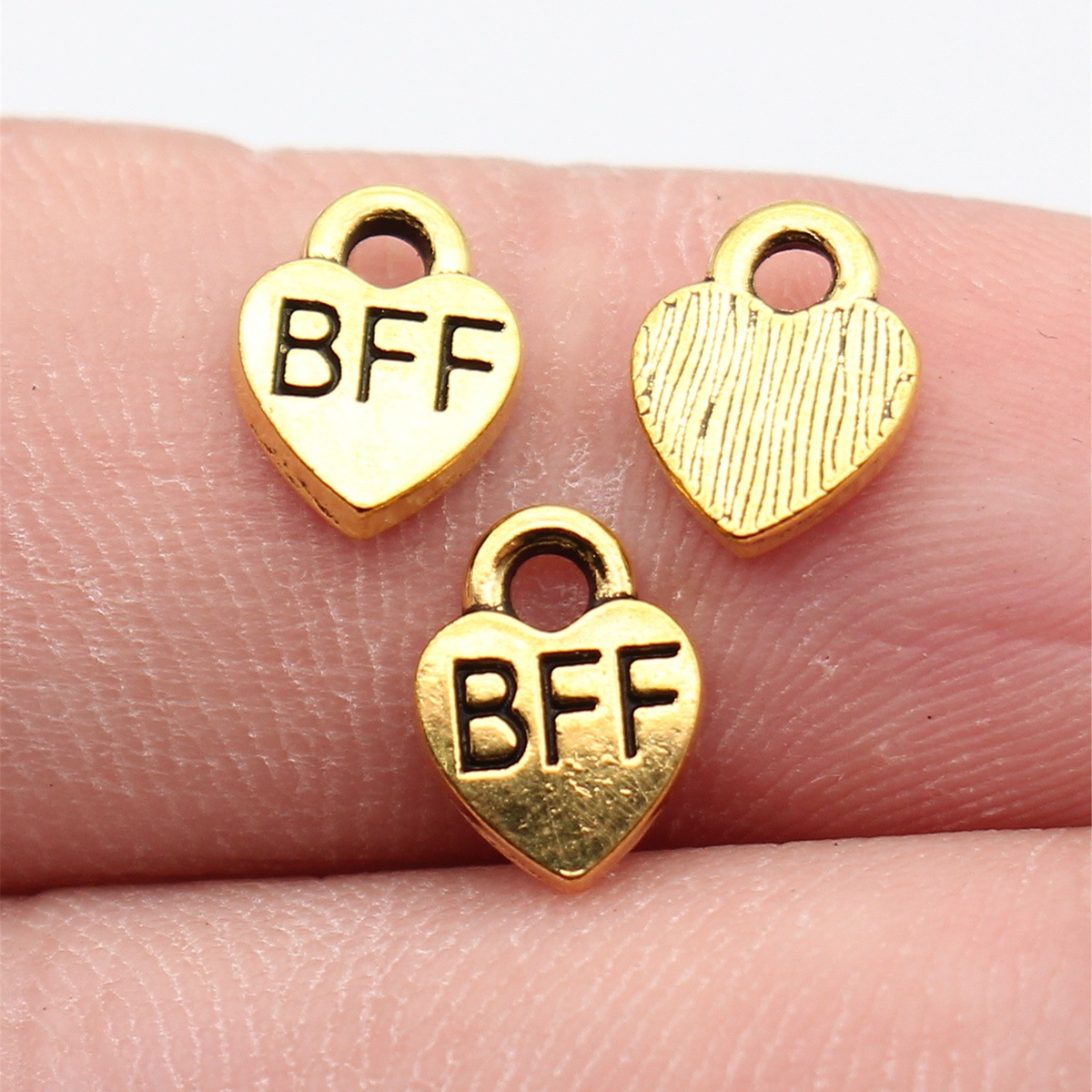 40pcs 9.3x7mm Antique Gold Col - Vintage Fashion Blog review and price