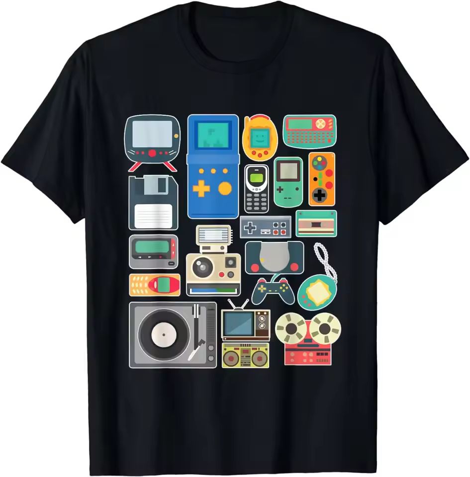 80s 90s Video Game Retro Vinta - Vintage Fashion Video review and price