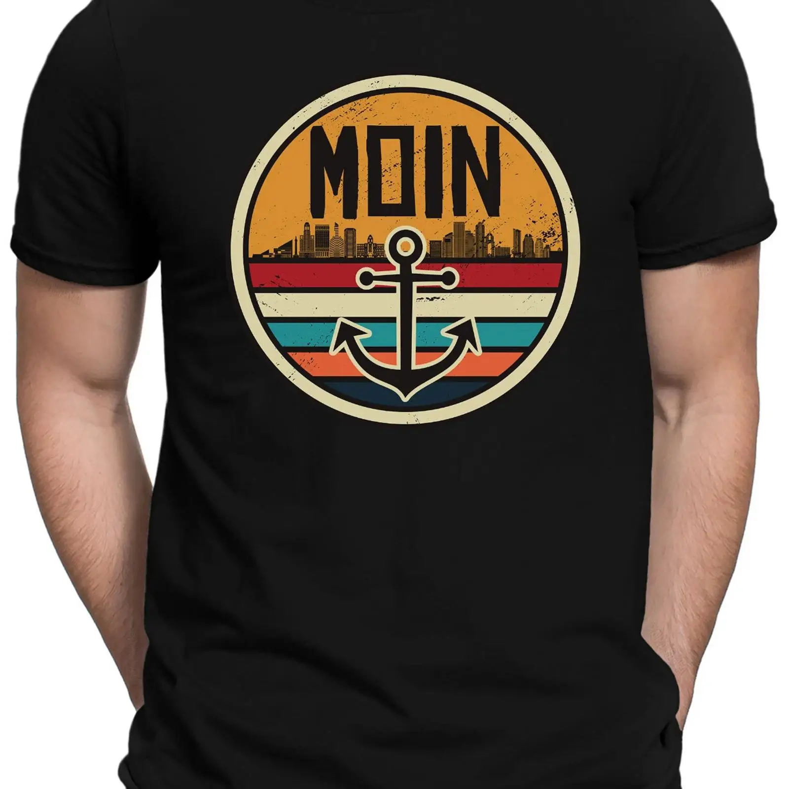 Hello Men's Fun T Shirt S to 4 - Vintage Fashion Hamburg review and price
