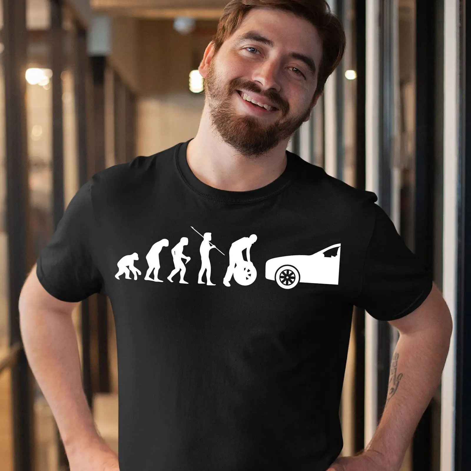 Funny Tire Guy Evolution T Shi - Vintage Fashion Wheel review and price