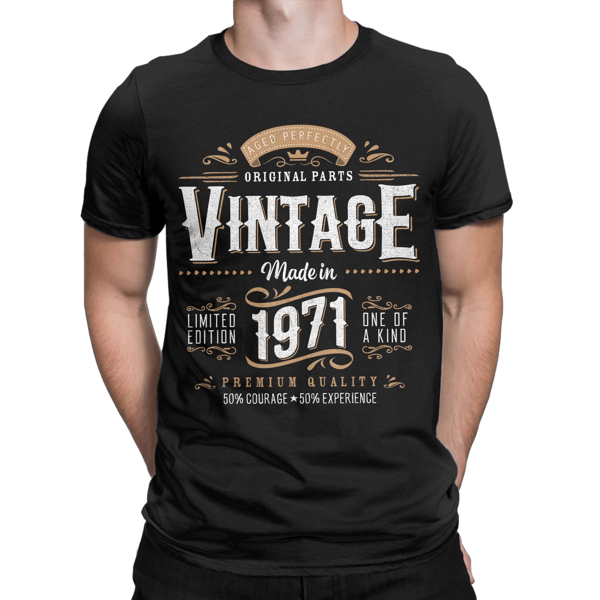 Men Women's Vintage 1971 Label - Vintage Fashion Labels review and price