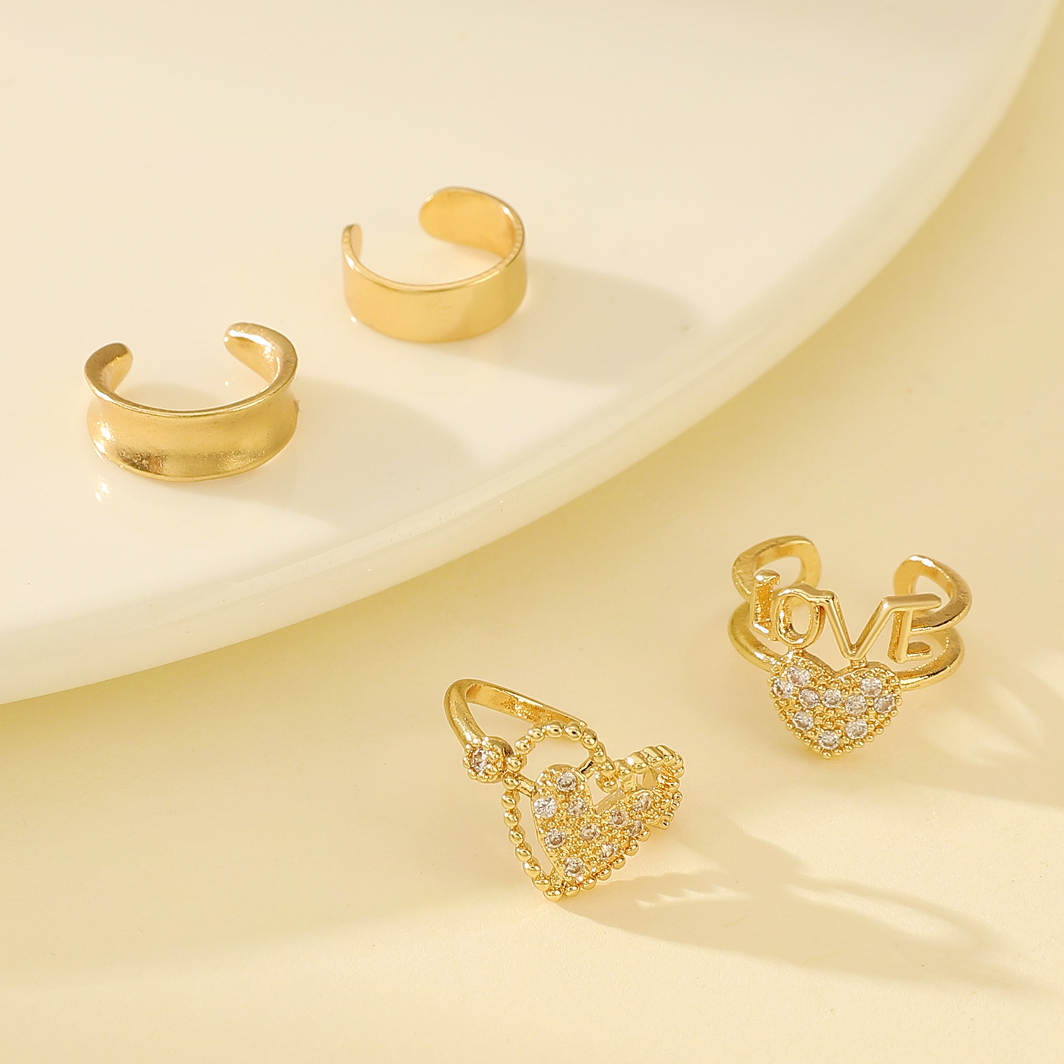 Korean Fashion Zircon Ear Clip - Vintage Fashion Guild review and price