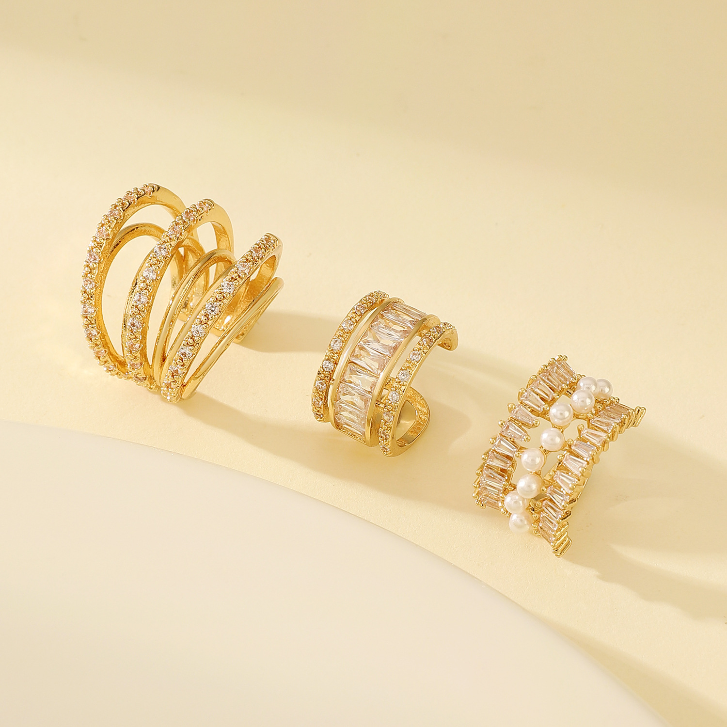 Korean Fashion Zircon Ear Clip - Vintage Fashion Guild review and price