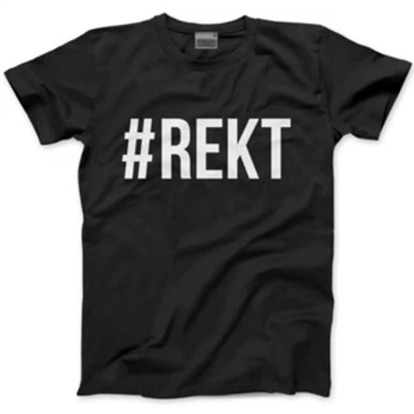 REKT Hashtag Wrecked Men's T S - Vintage Fashion Hashtags review and price