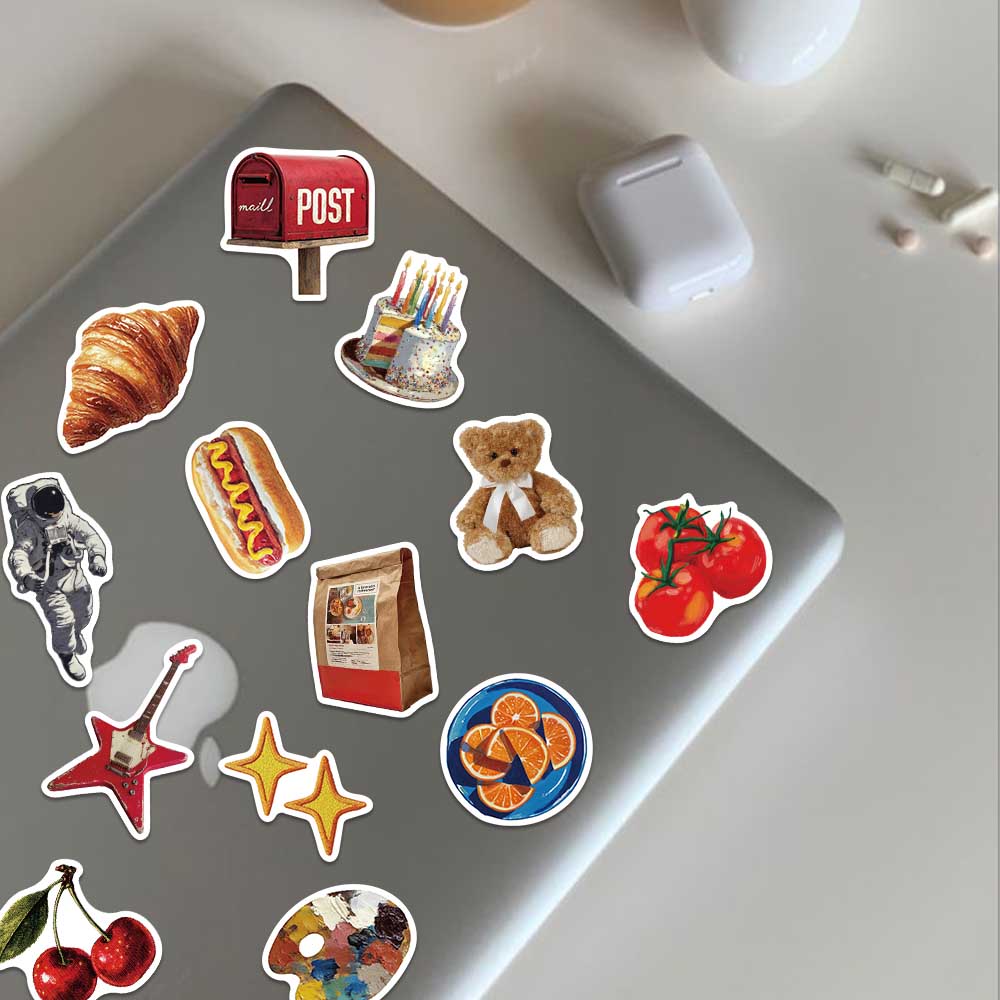 50pcs Vintage Y2K Sticker Fash - Vintage Fashion Labels review and price