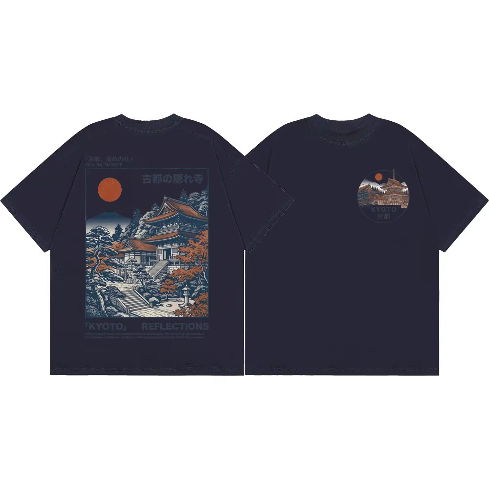Kyoto Temple Graphic Vintage L - Vintage Fashion Kyoto review and price