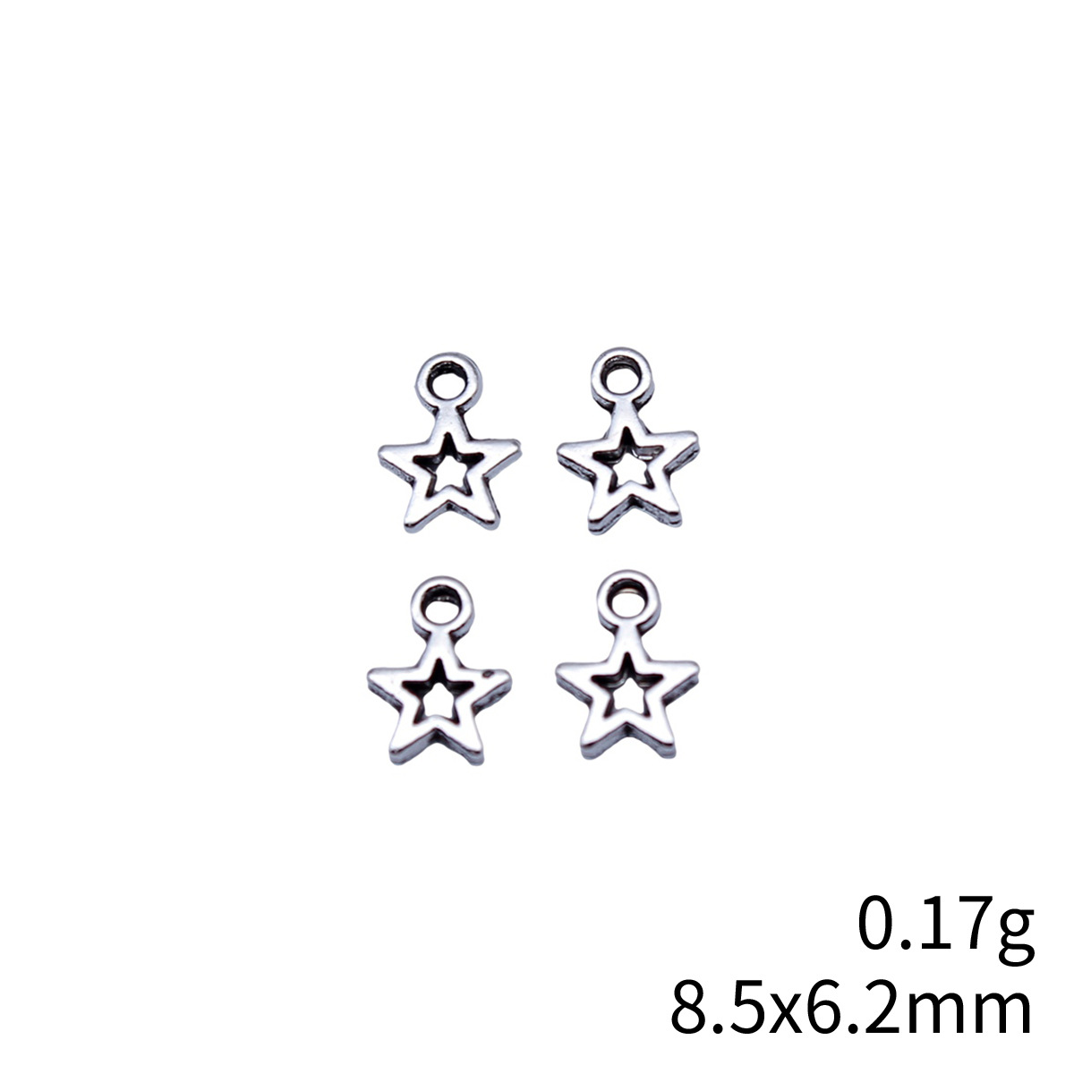 80pcs 8.5x6.2mm(0.33x0.24inch) - Vintage Fashion Blog review and price