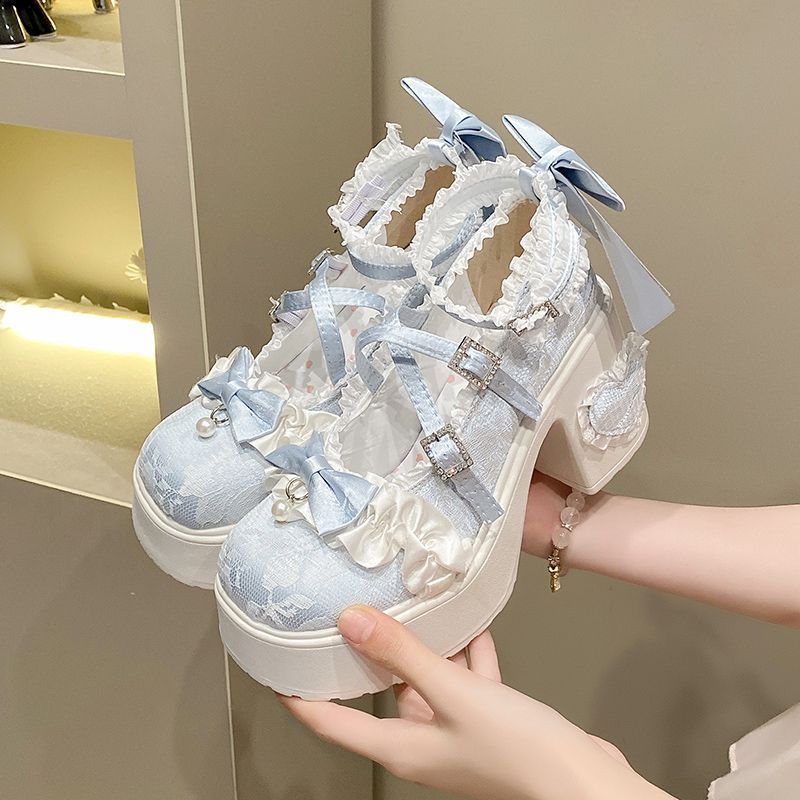 Chunky Mary Jane Platforms Wom - Vintage Fashion Girl review and price