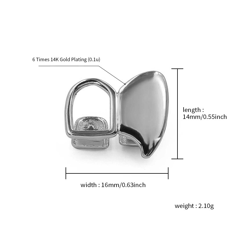 YOUNGX Hip Hop Double Hollow G - Vintage Fashion Guild review and price
