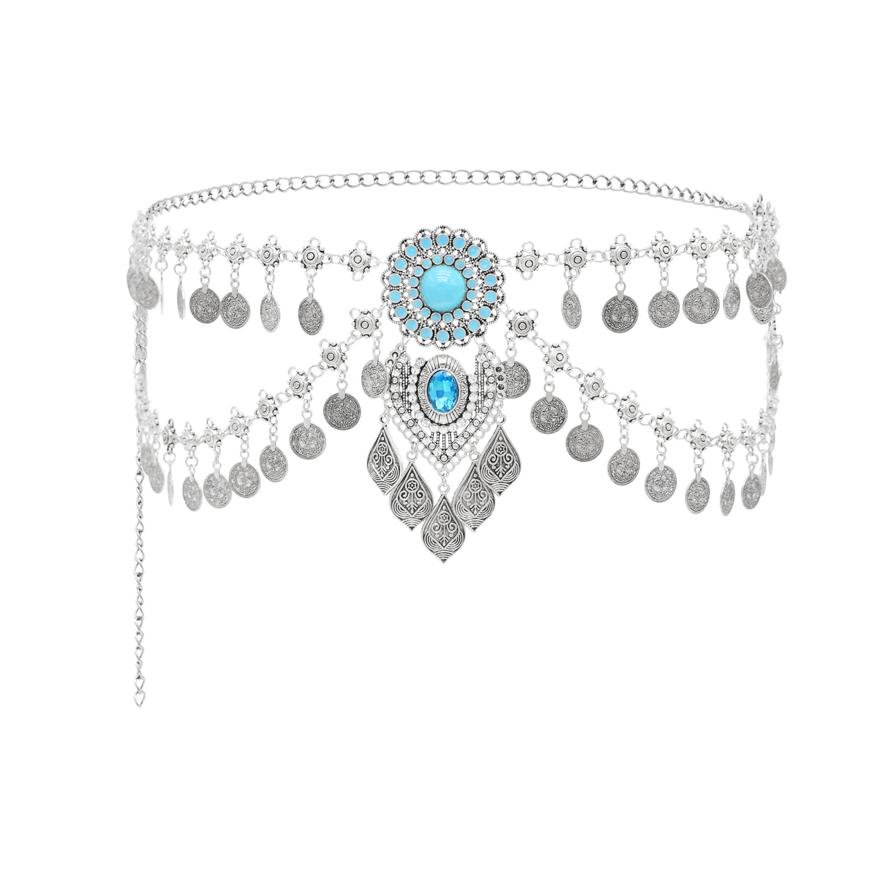 New Bohemian Coin Tassels Faux - Vintage Fashion Guild review and price