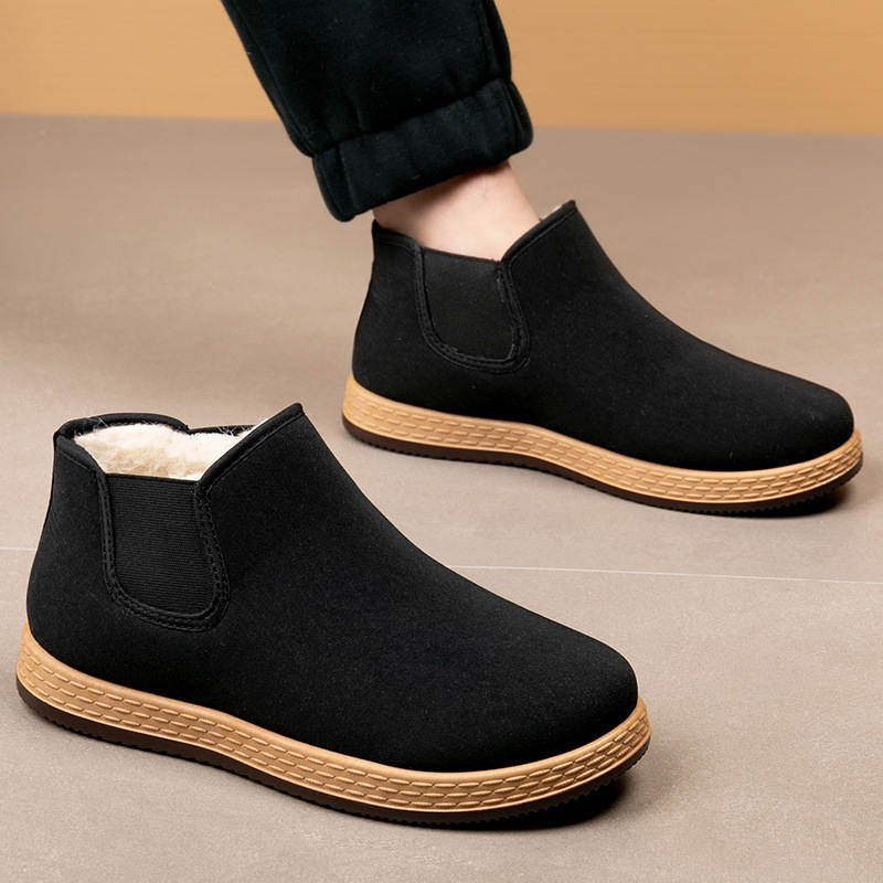 Men's Cotton Shoes Men's Winte - Vintage Fashion Mens review and price