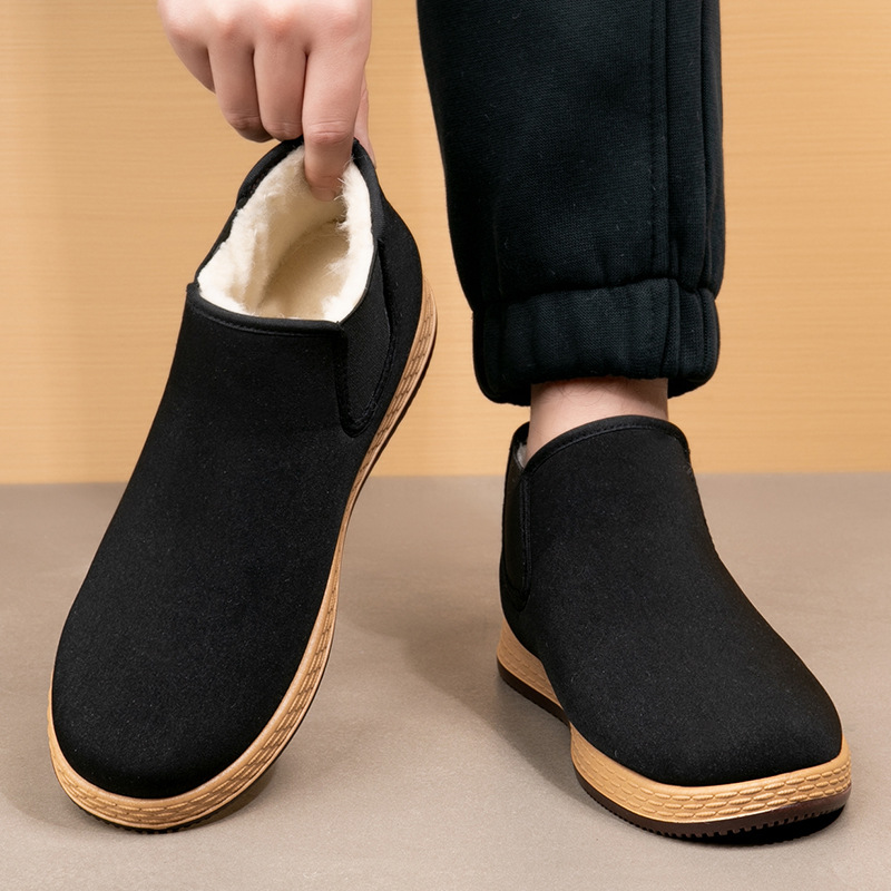 Men's Cotton Shoes Men's Winte - Vintage Fashion Mens review and price