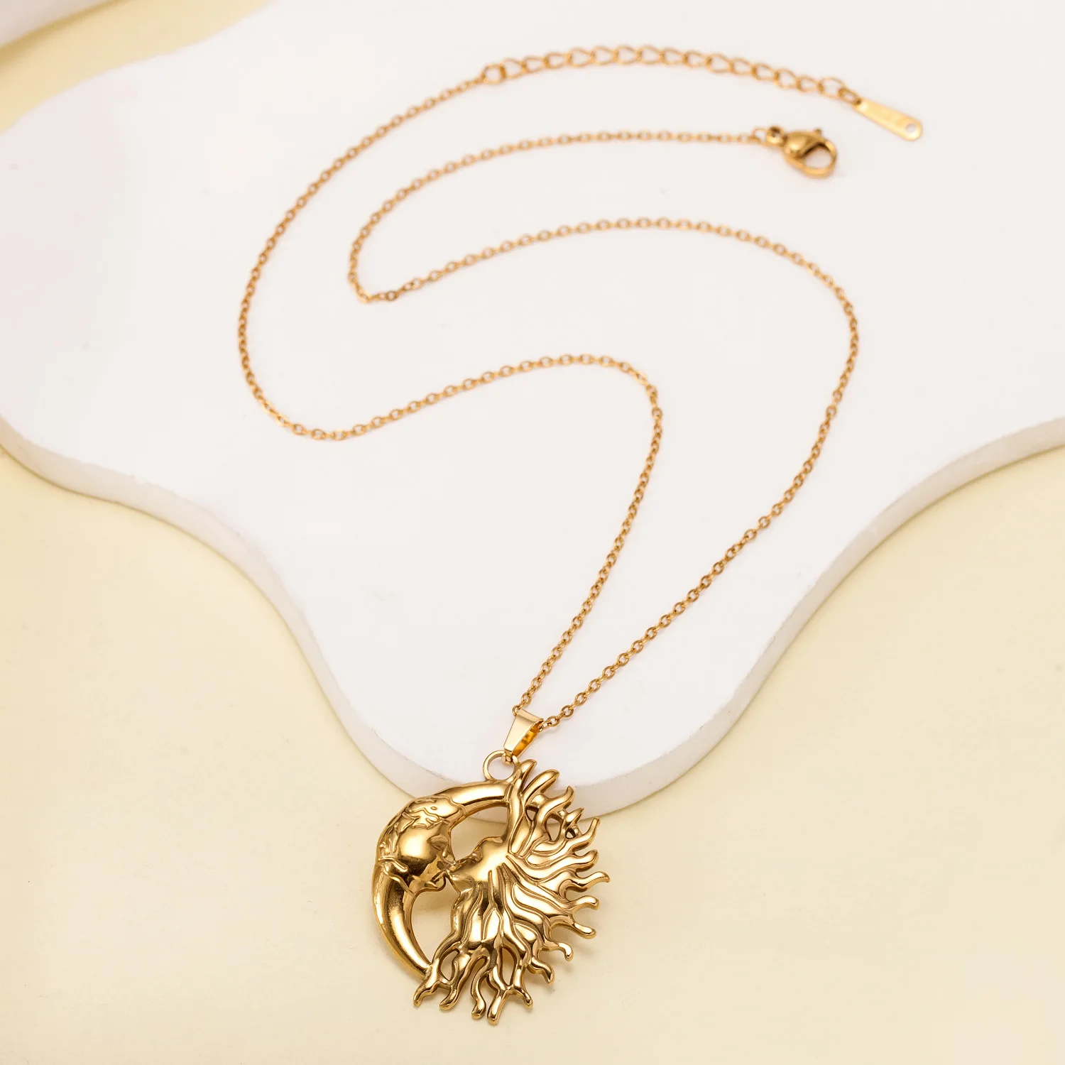 Sun and Moon Neckalce for Coup - Vintage Fashion Looks review and price