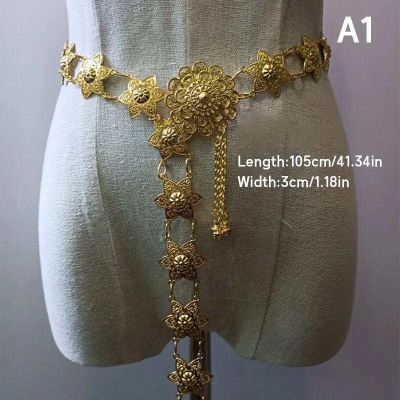1PC Metal Thailand Waist Chain - Vintage Fashion Guild review and price