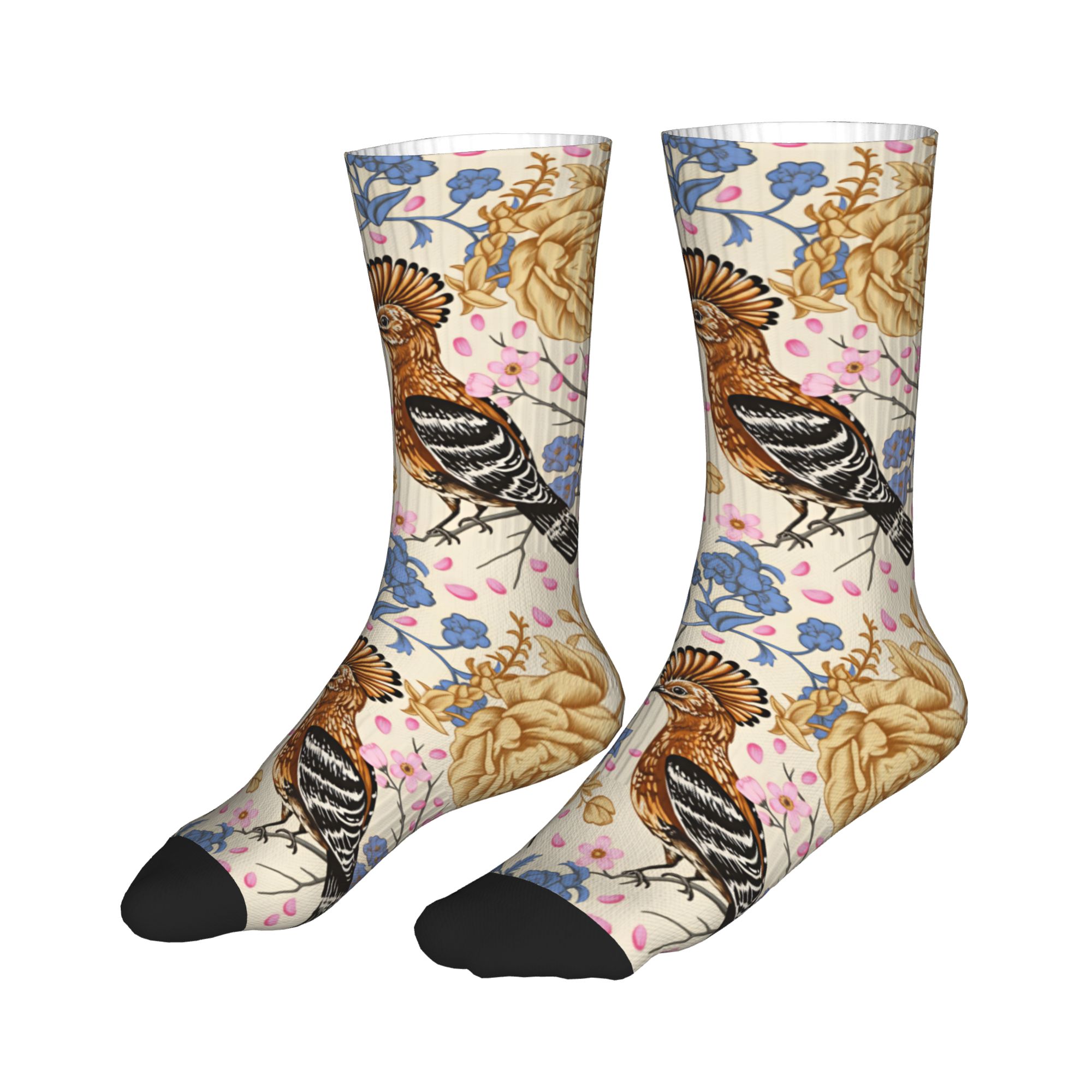 Hoopoe Bird Blue Peony Vintage - Vintage Fashion Mens review and price